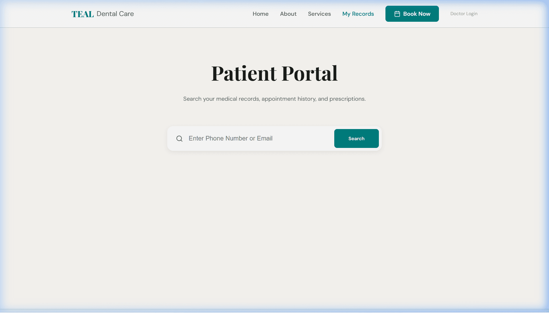 Medical Records Search